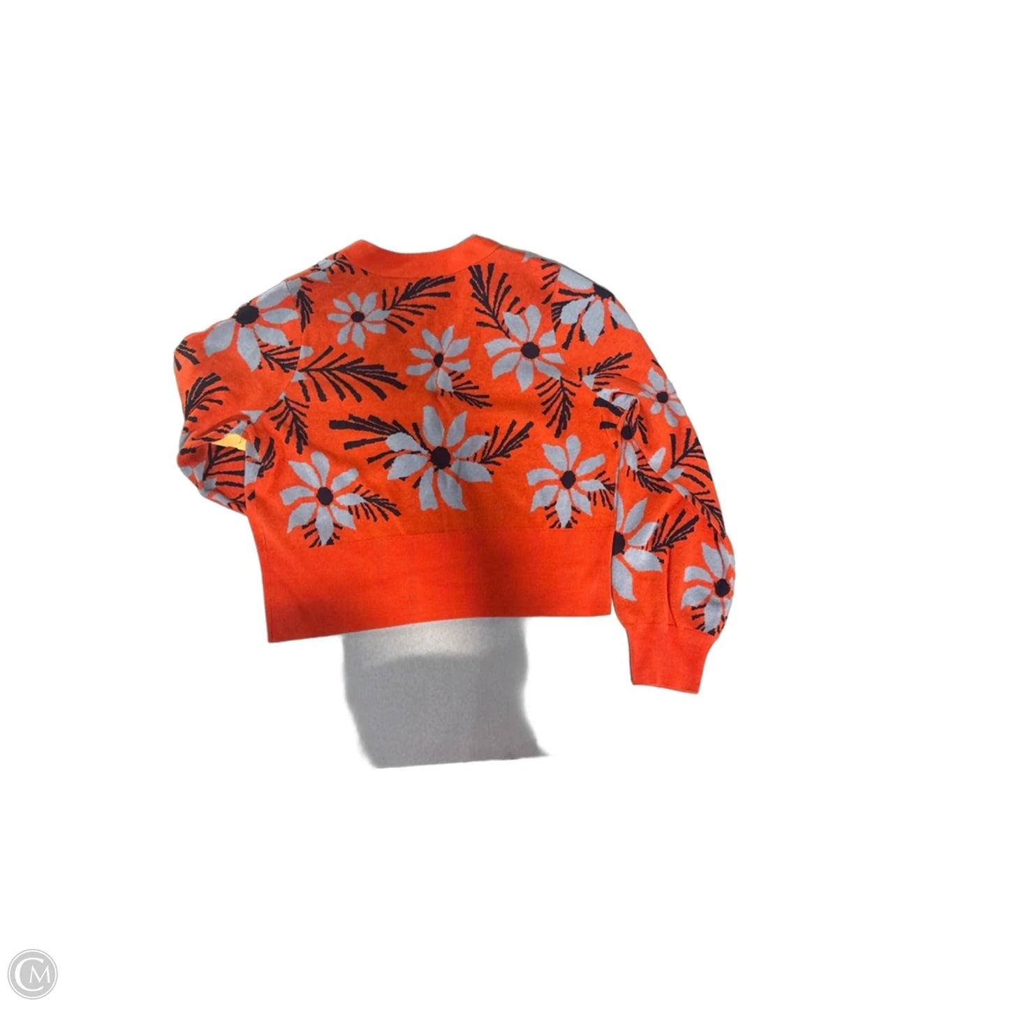 Top Long Sleeve By Cabi In Orange, Size: M