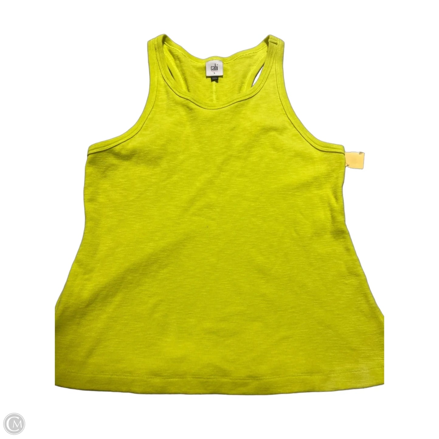 Tank Top By Cabi In Green, Size: L