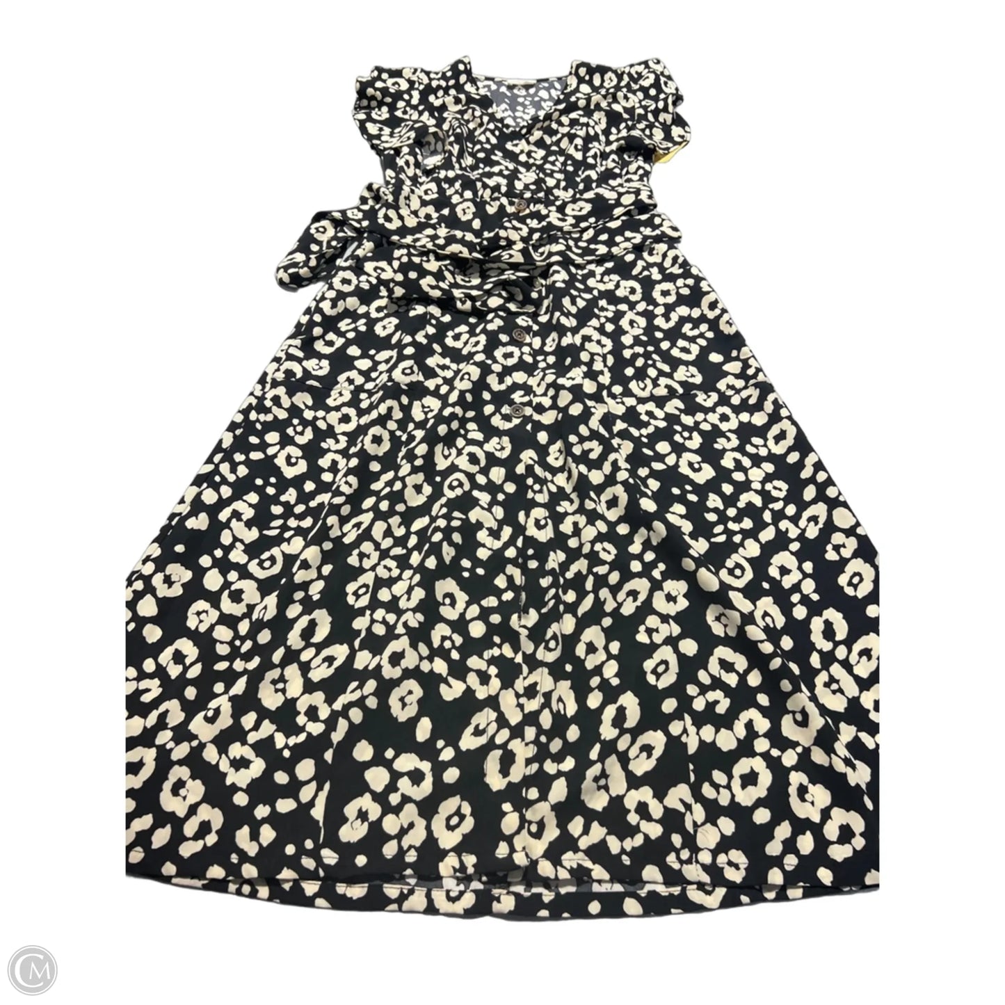 Dress Casual Maxi By Sienna Sky In Black & Tan, Size: S