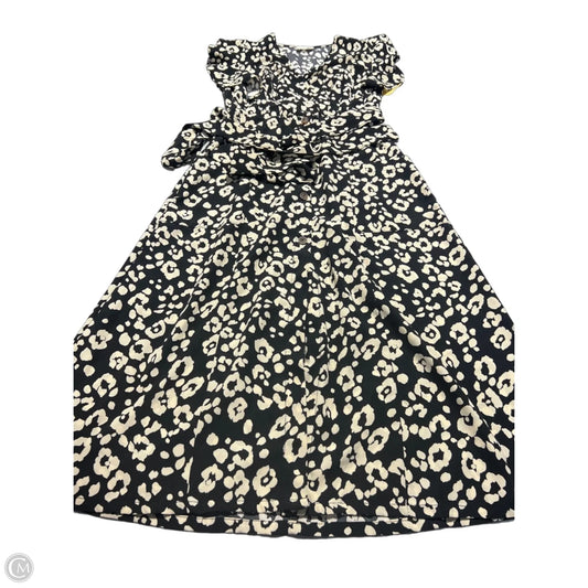 Dress Casual Maxi By Sienna Sky In Black & Tan, Size: S