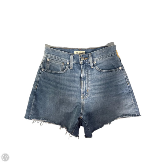 Shorts By Madewell In Blue Denim, Size: 0