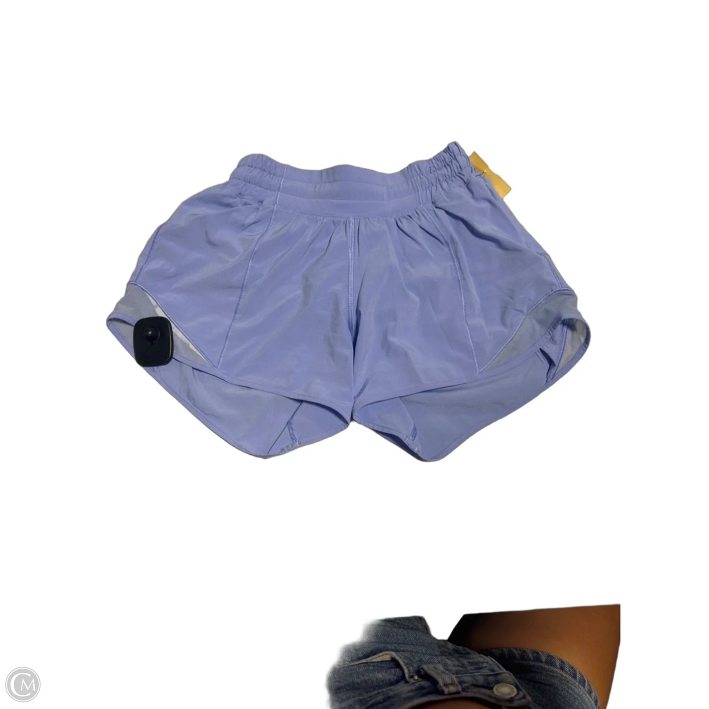 Athletic Shorts By Lululemon In Purple, Size: 2