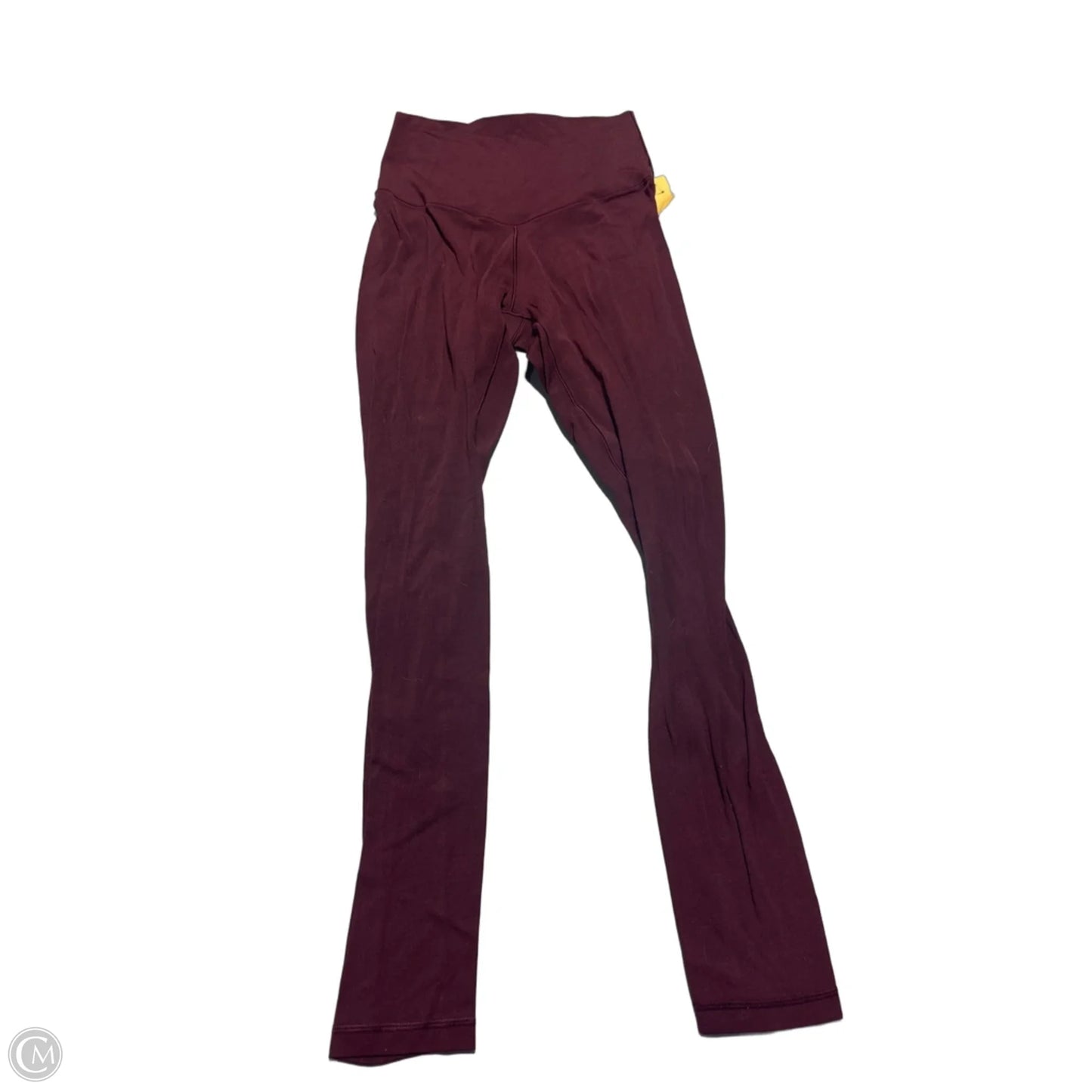 Athletic Leggings By Aerie In Maroon, Size: S
