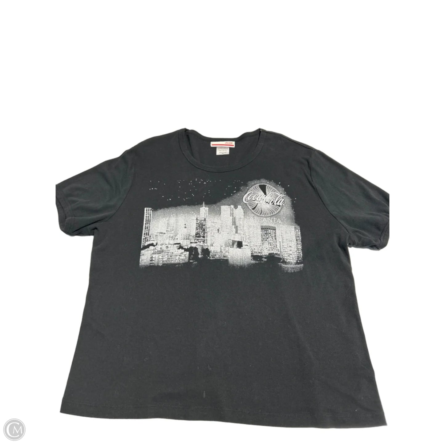 Top Short Sleeve Basic By Cmc In Black, Size: 2x