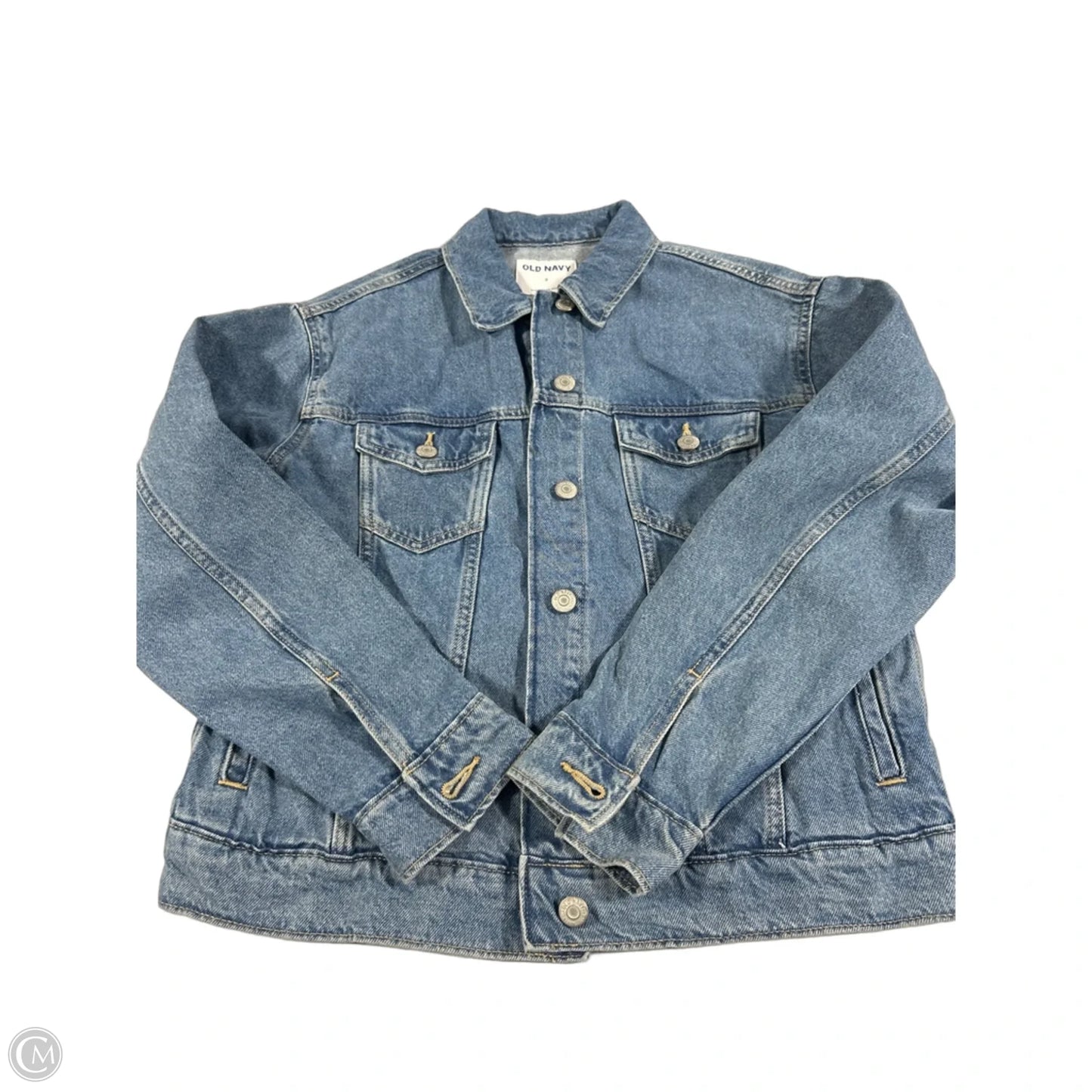 Jacket Denim By Old Navy In Blue Denim, Size: S