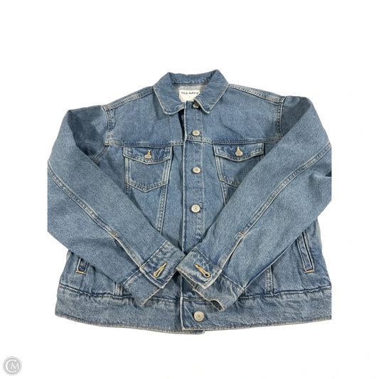 Jacket Denim By Old Navy In Blue Denim, Size: S