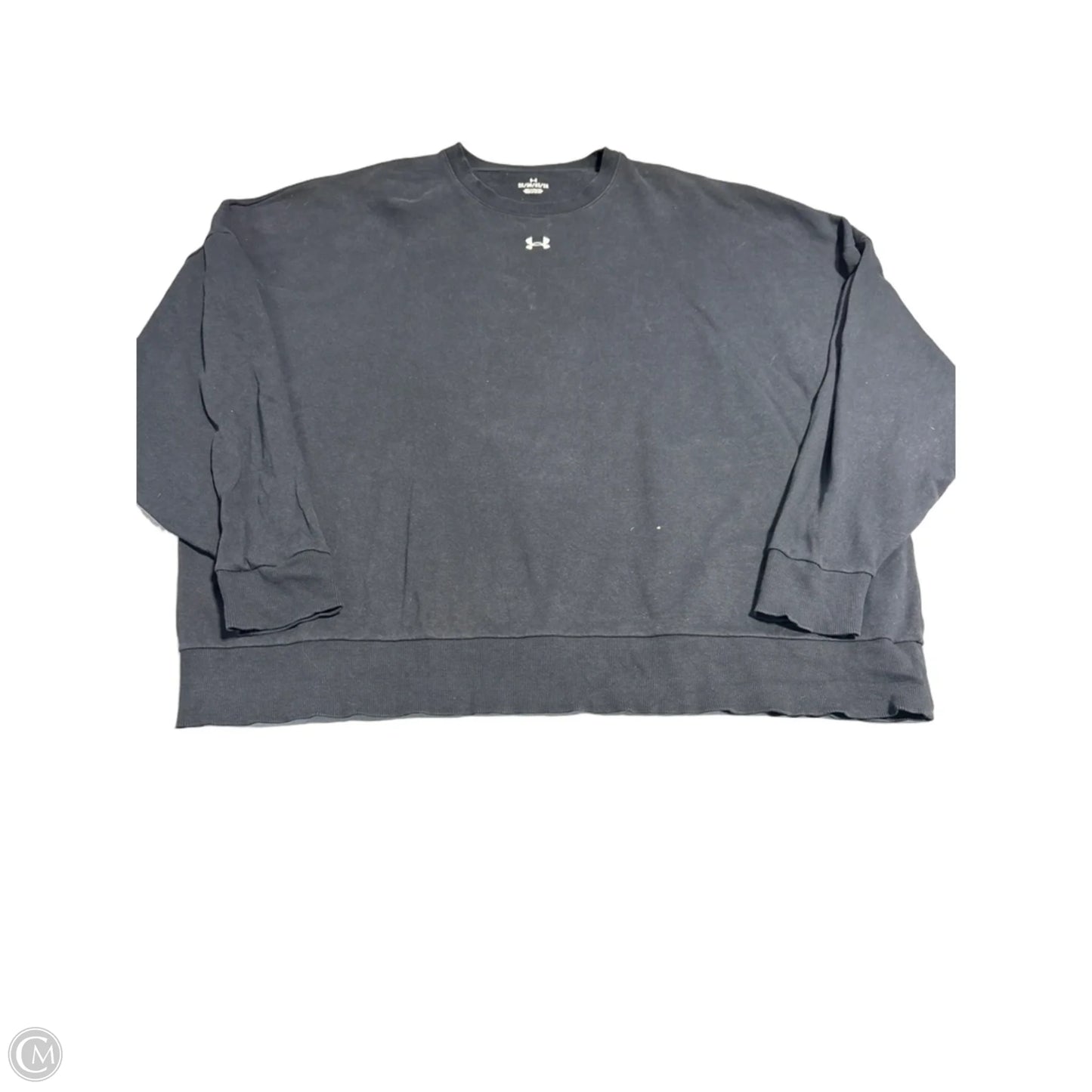 Sweatshirt Crewneck By Under Armour In Black, Size: 2x