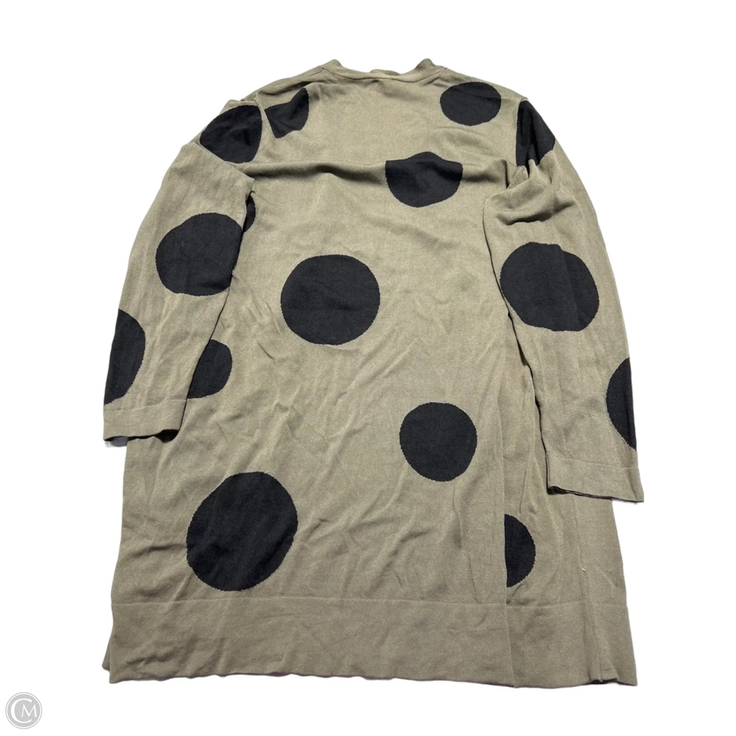 Cardigan By Chicos In Black & Green, Size: Xxl