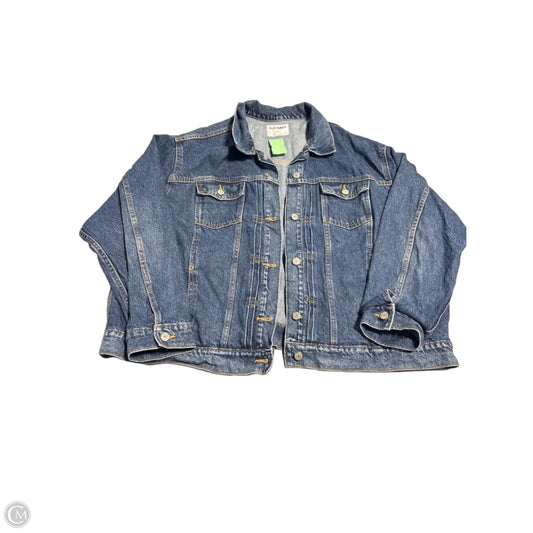 Jacket Denim By Old Navy In Blue Denim, Size: Xxl