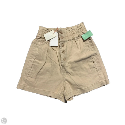 Shorts By Skies Are Blue In Tan, Size: Xs