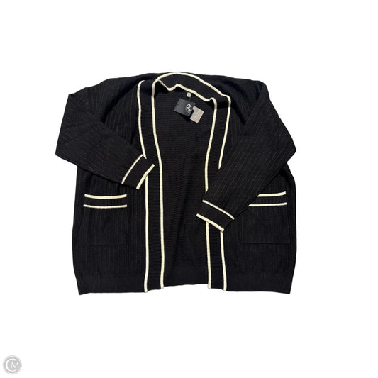 Cardigan By Adrianna Papell In Black, Size: M