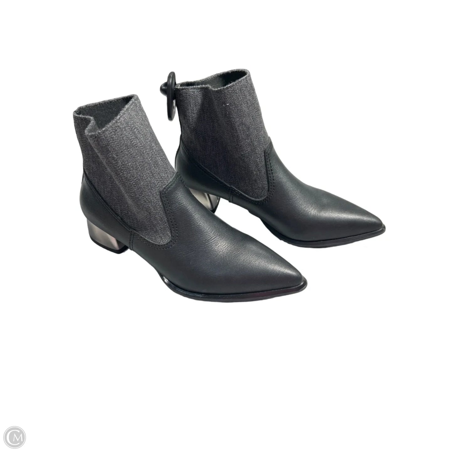 Boots Ankle Flats By Cmc In Black, Size: 8