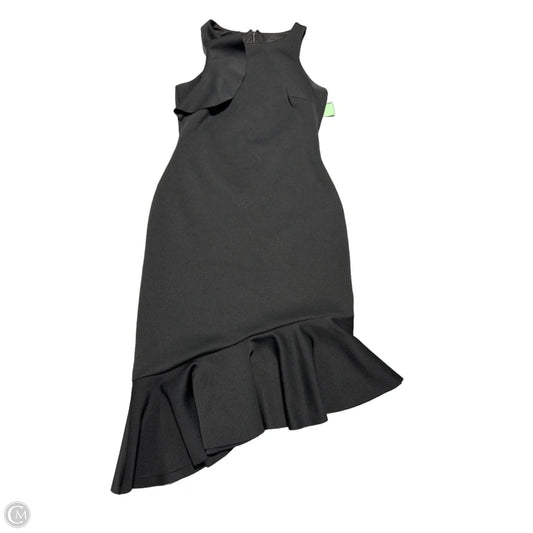 Dress Casual Midi By Banana Republic In Black, Size: Xs