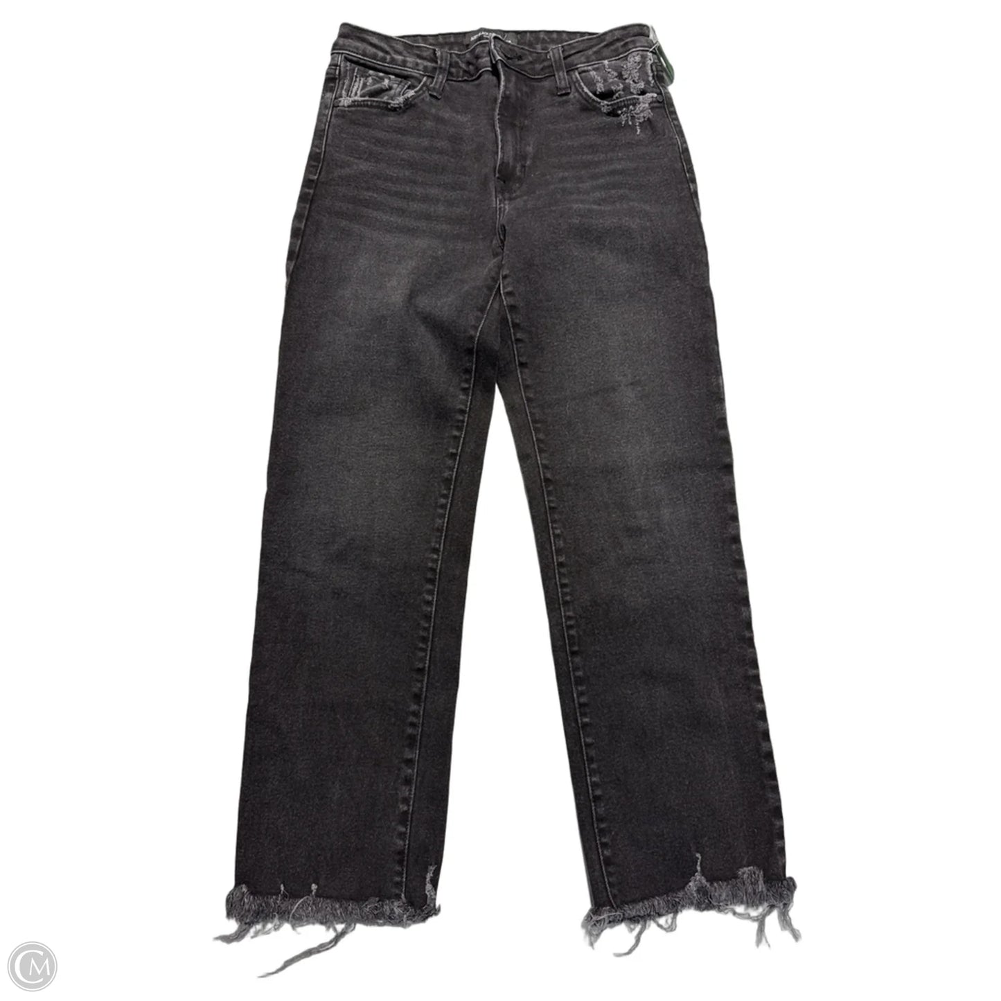 Jeans Straight By Just Black In Black, Size: 6
