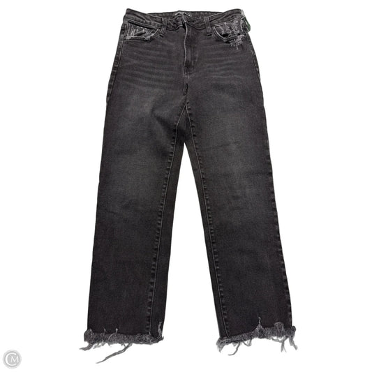 Jeans Straight By Just Black In Black, Size: 6