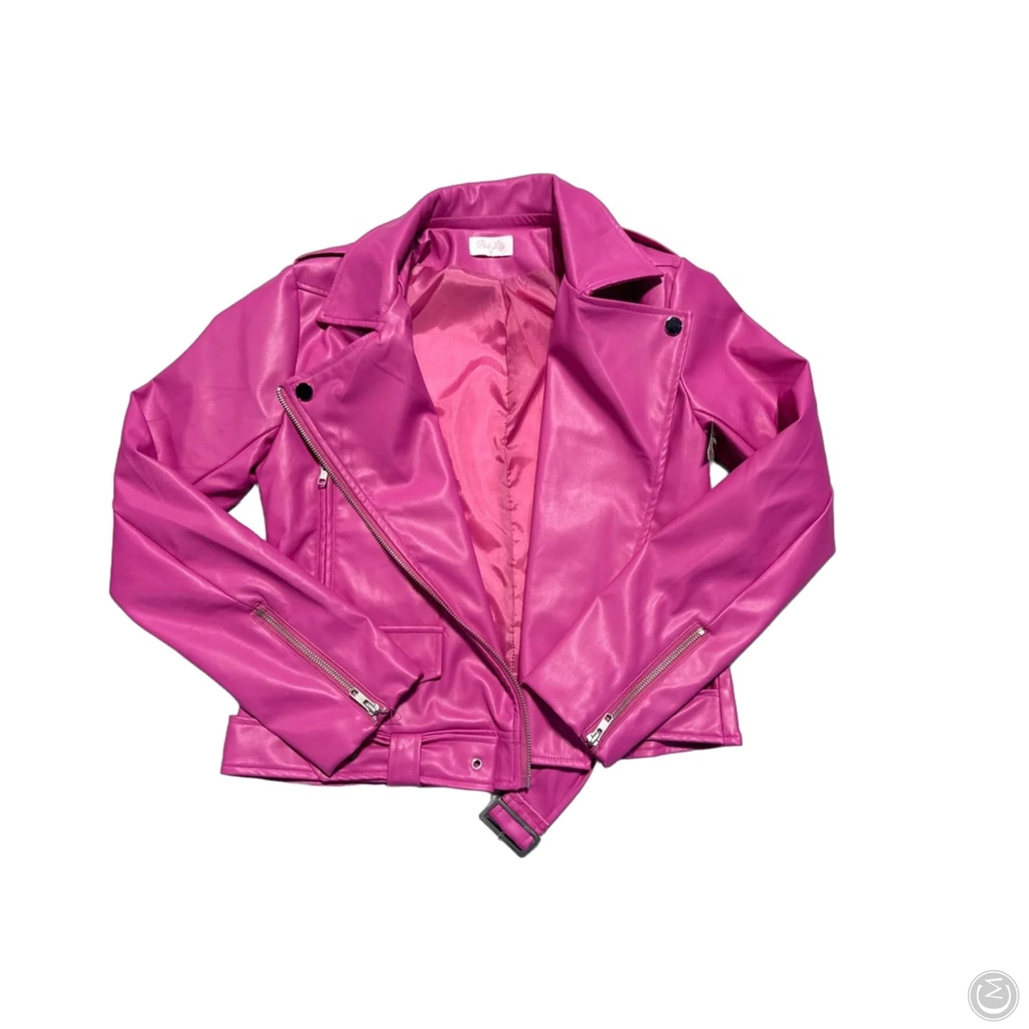 Jacket Other By Pink Lily In Pink, Size: S