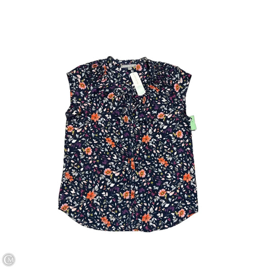 Top Sleeveless By Daniel Rainn In Navy, Size: M