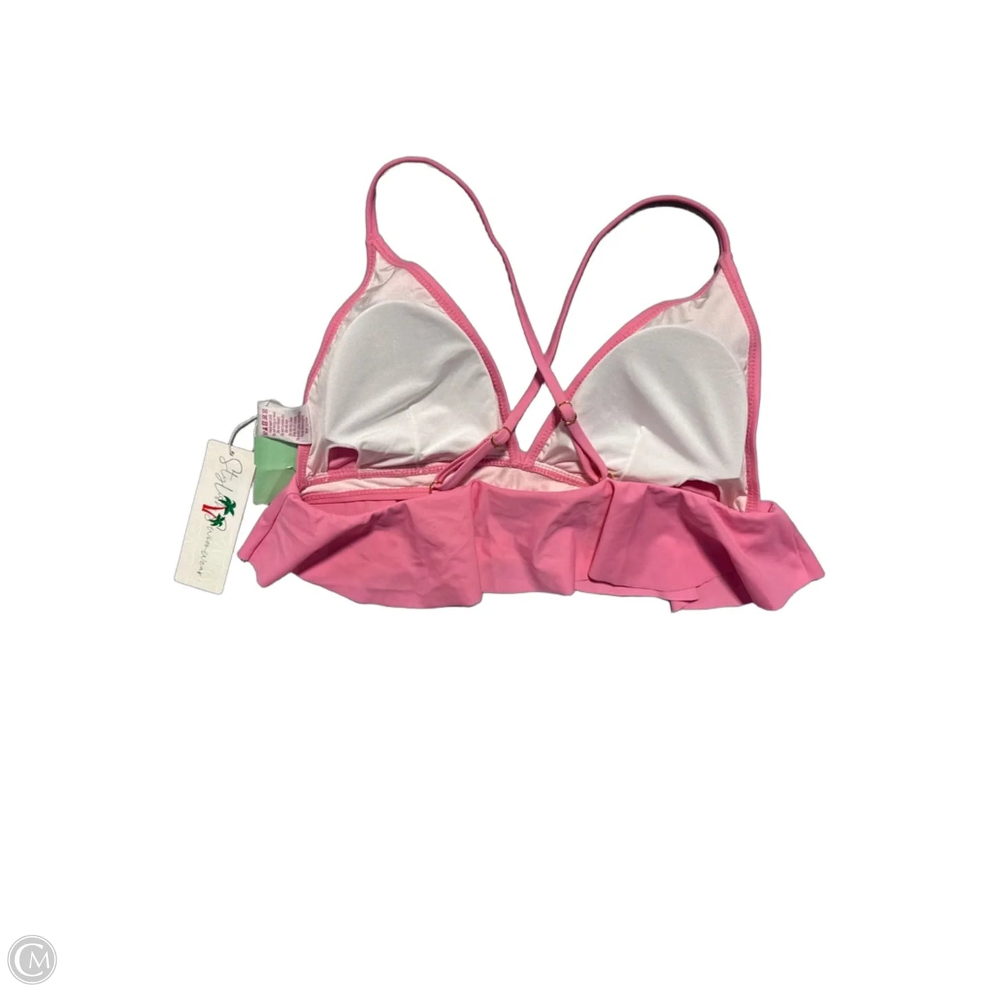 Swimsuit 2pc By Cme In Pink, Size: L
