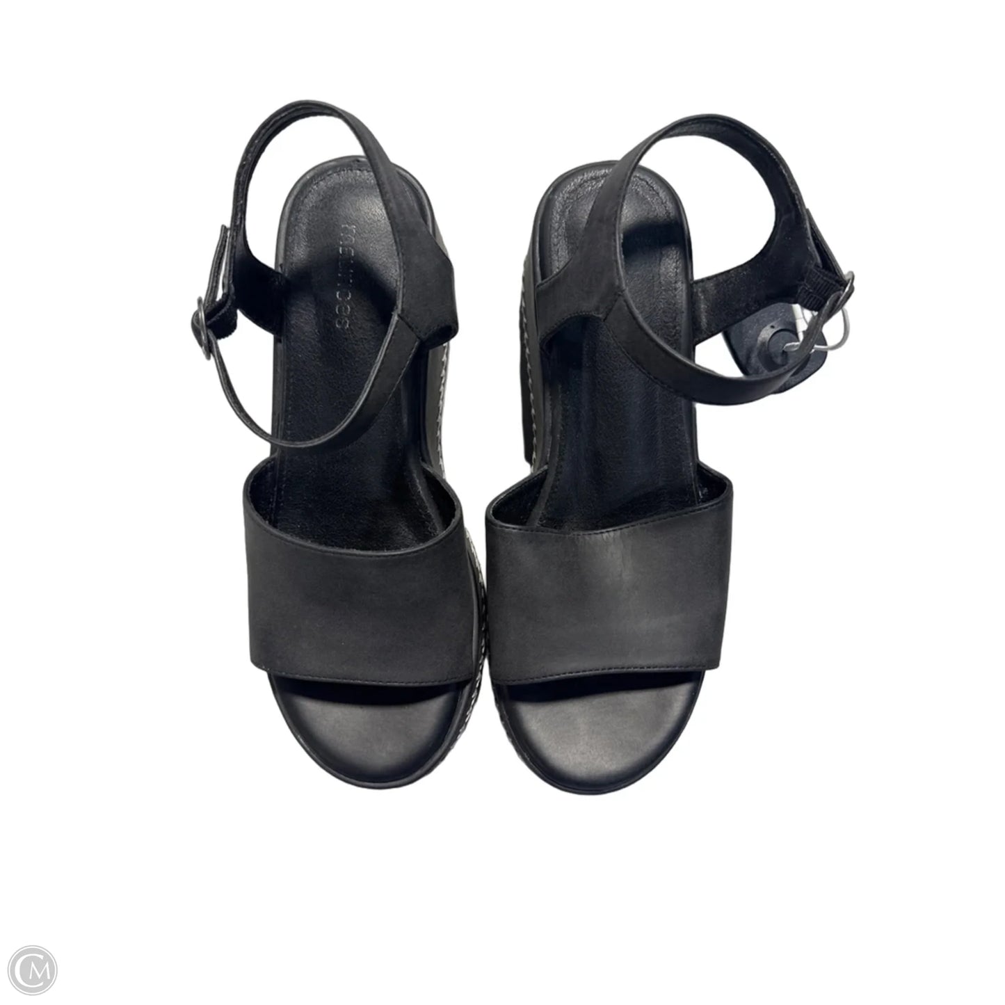 Sandals Heels Platform By Maurices In Black, Size: 8