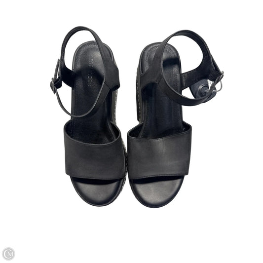 Sandals Heels Platform By Maurices In Black, Size: 8