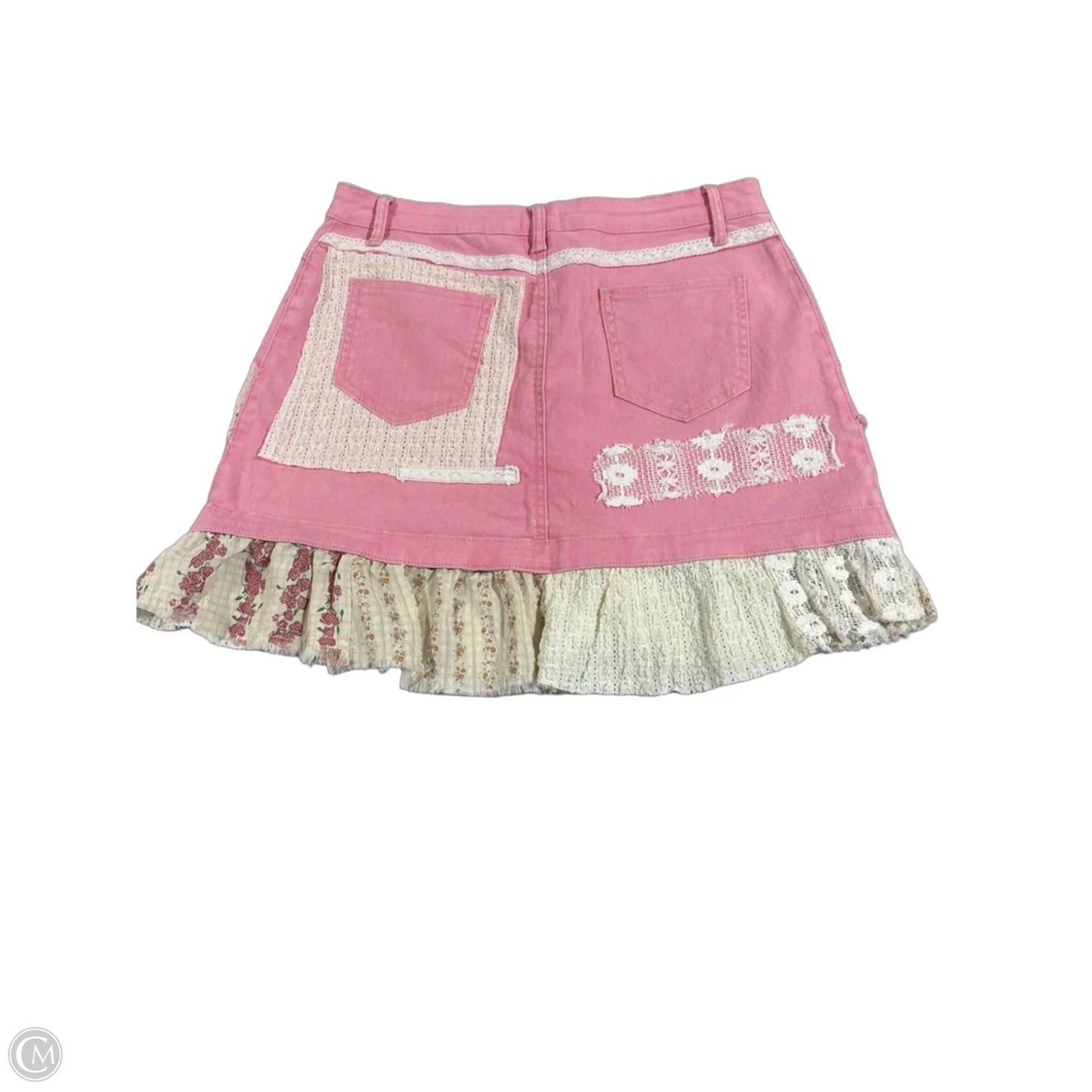 Skirt Mini & Short By Pol In Pink, Size: 8