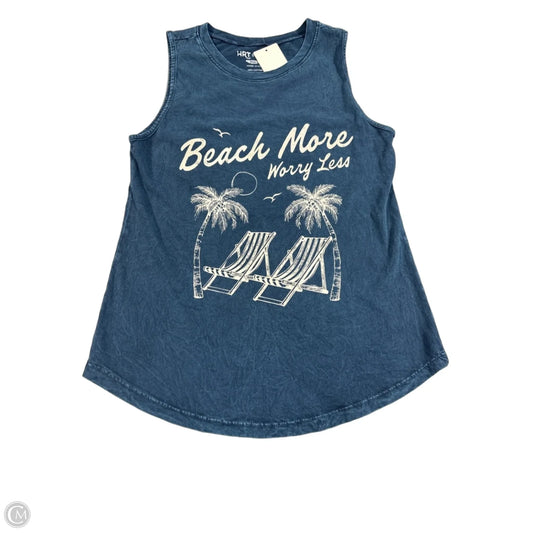 Tank Top By Cmc In Blue, Size: S