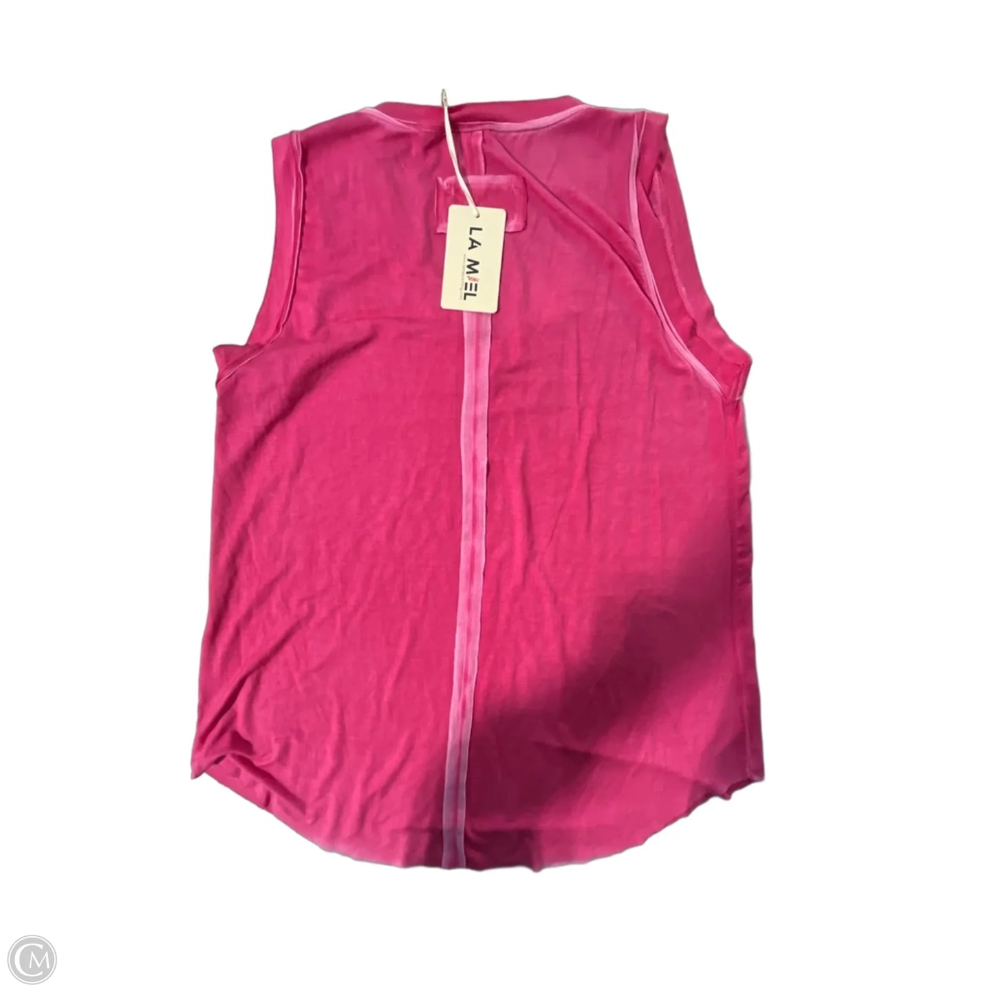Top Sleeveless By La Miel In Pink, Size: S