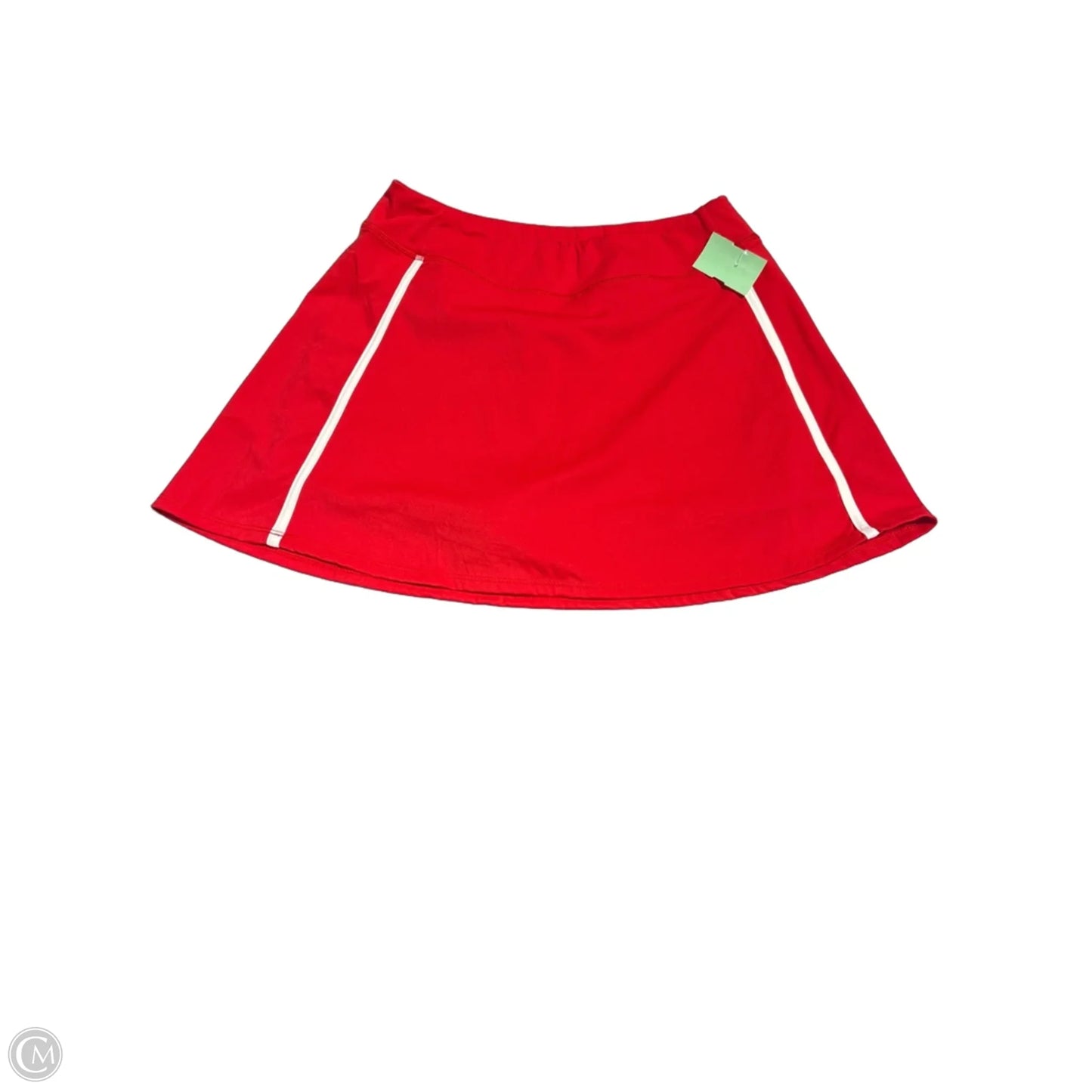 Athletic Skirt By Blu Pepper In Red, Size: M
