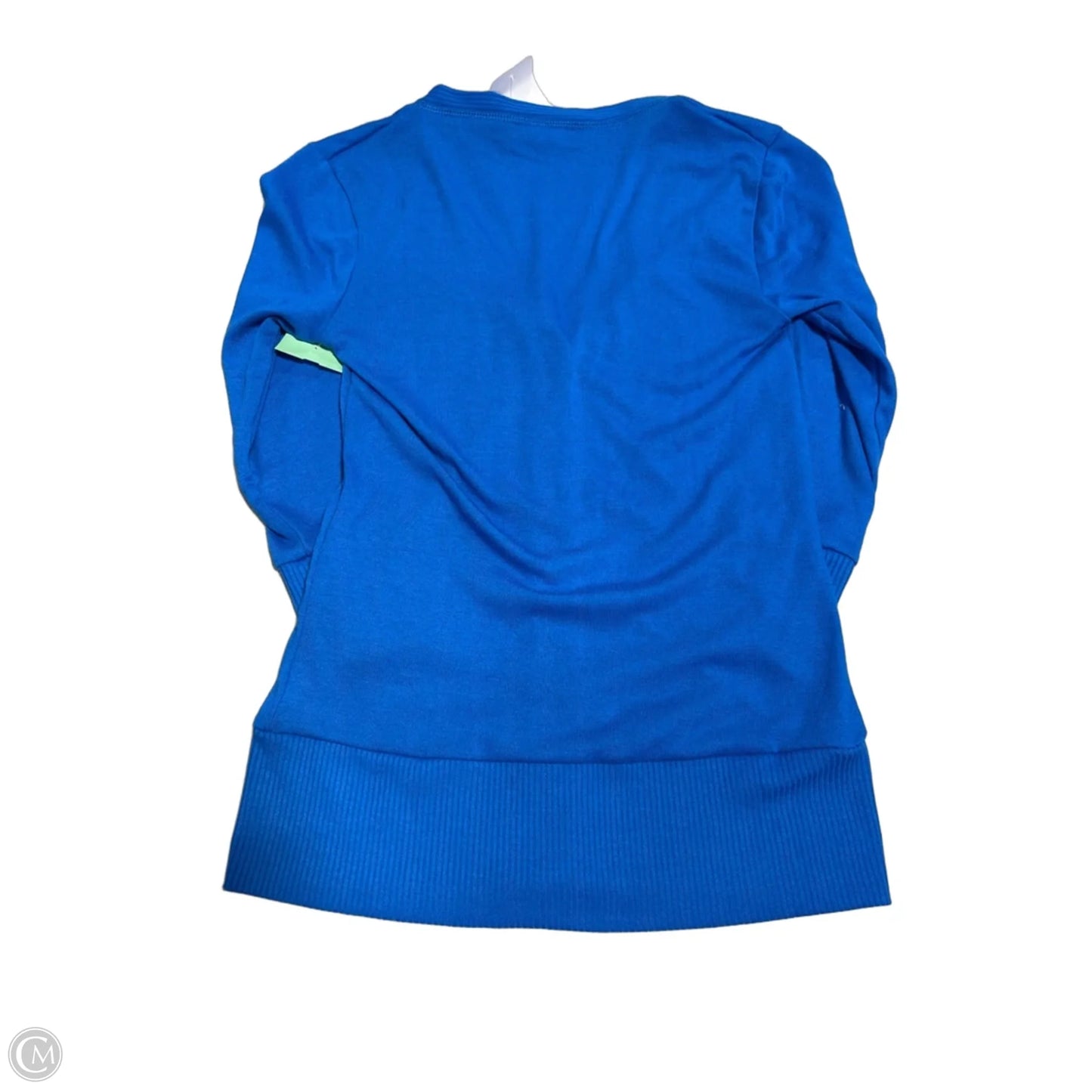 Top Long Sleeve By Zenana In Blue, Size: S