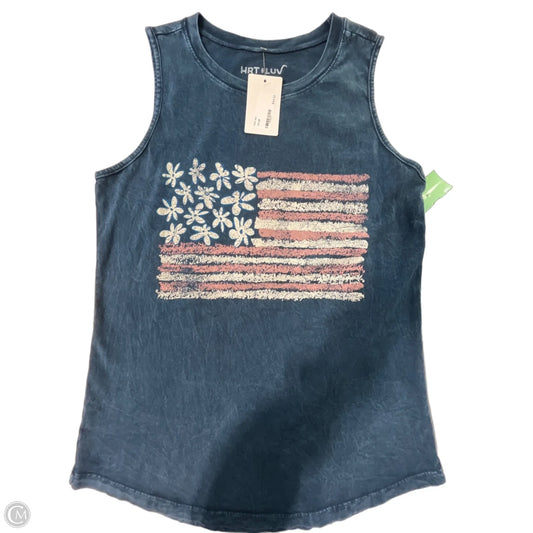 Tank Top By Cmc In Blue, Size: S