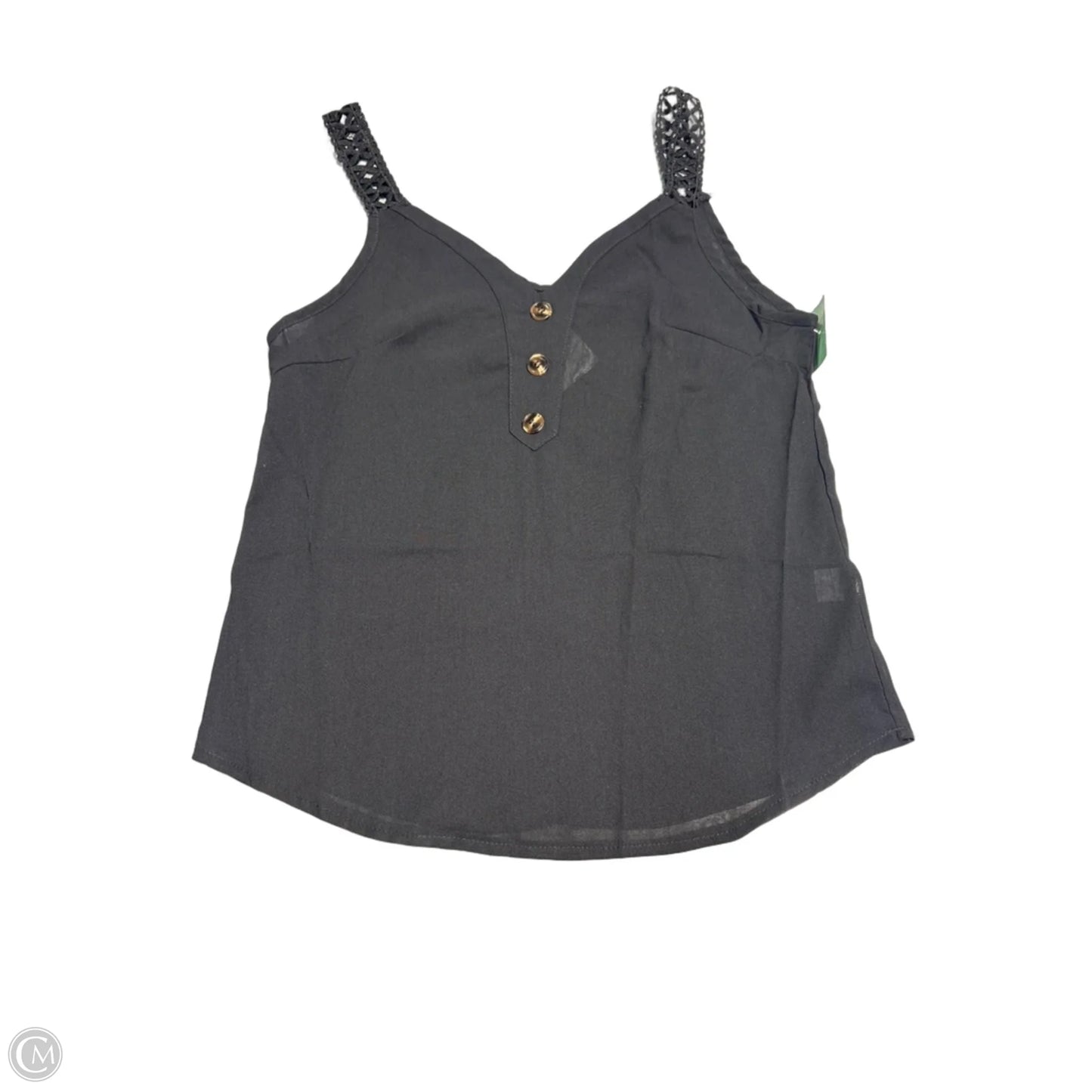 Tank Top By Miss Sparkling In Black, Size: S
