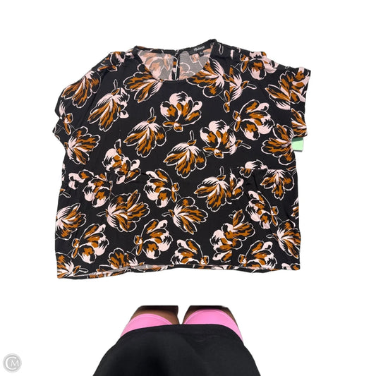 Top Short Sleeve By Madewell In Black, Size: S