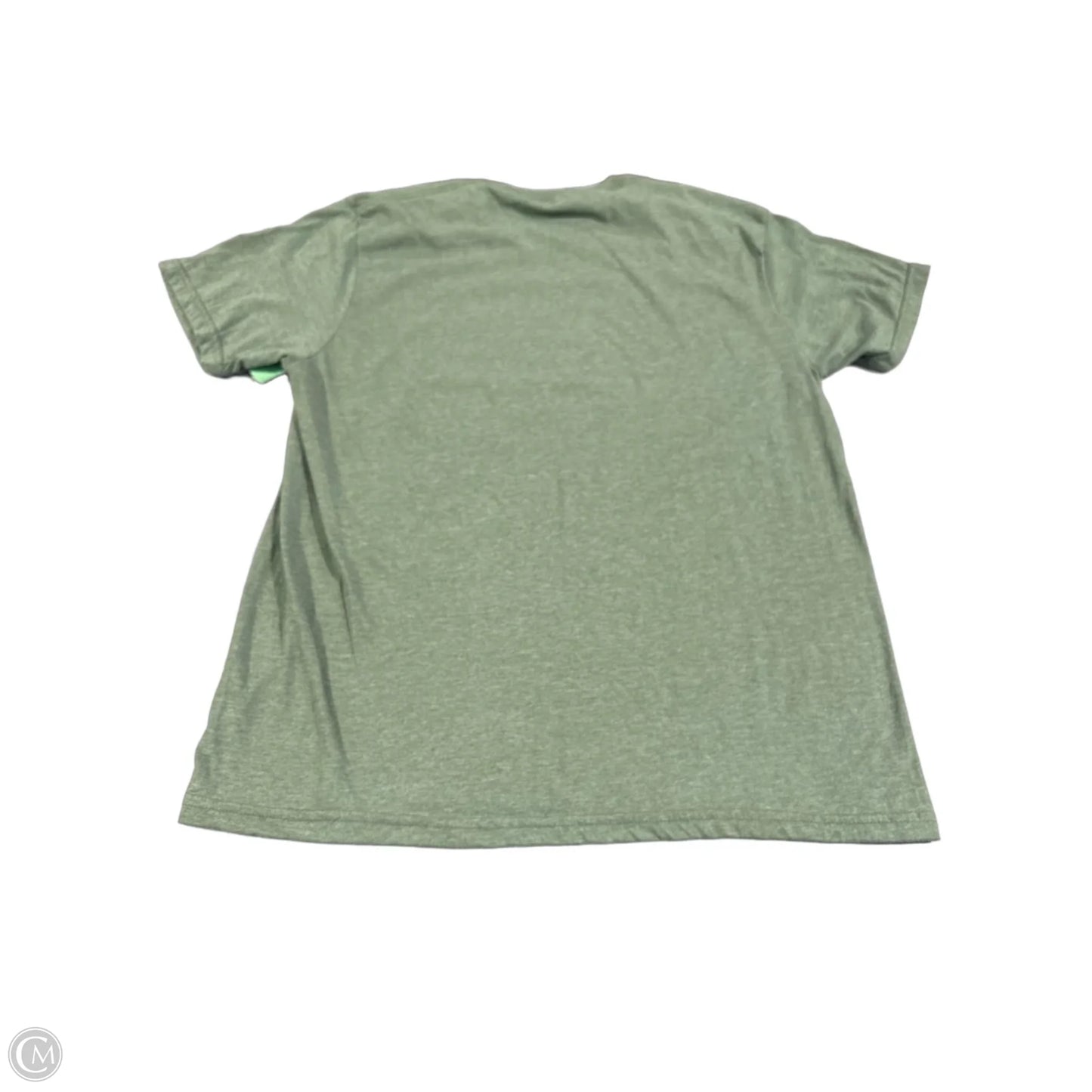 Top Short Sleeve Basic By Cme In Green, Size: M