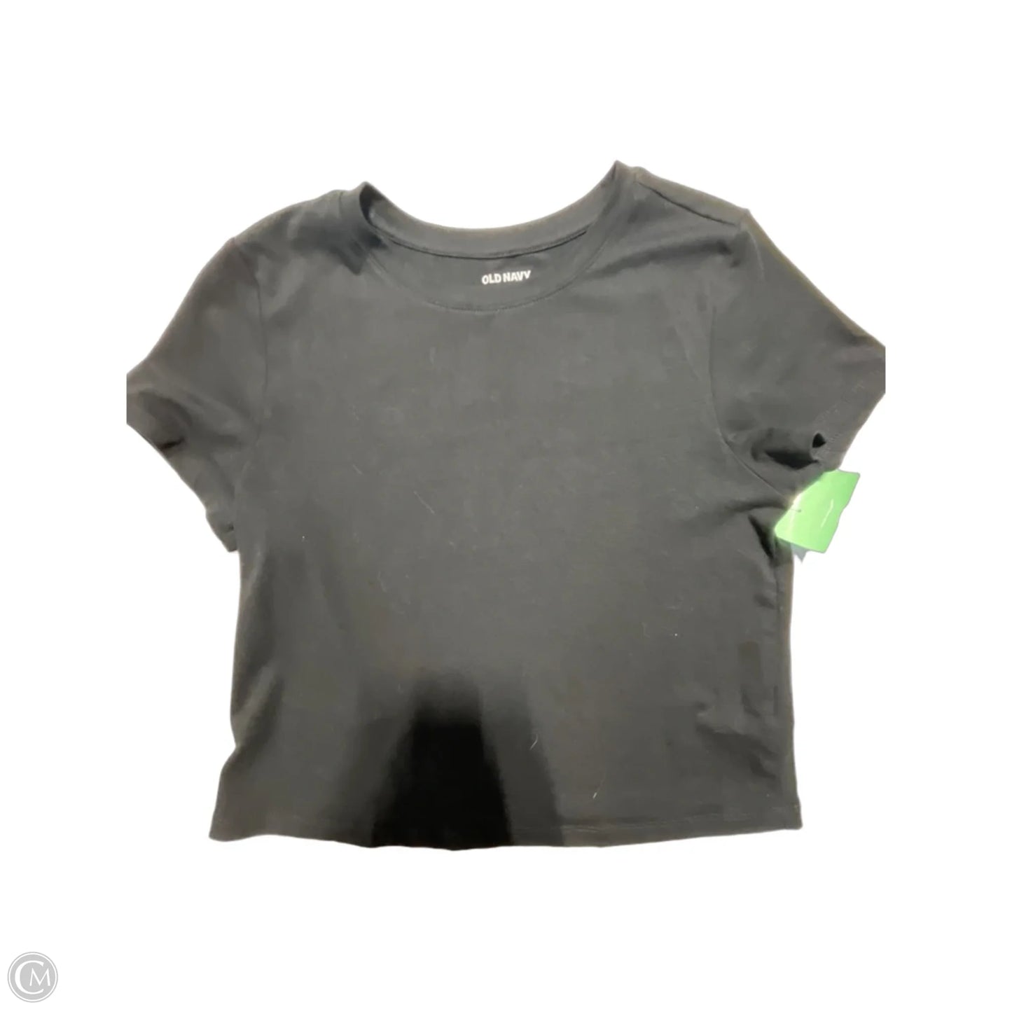Top Short Sleeve Basic By Old Navy In Black, Size: Mp