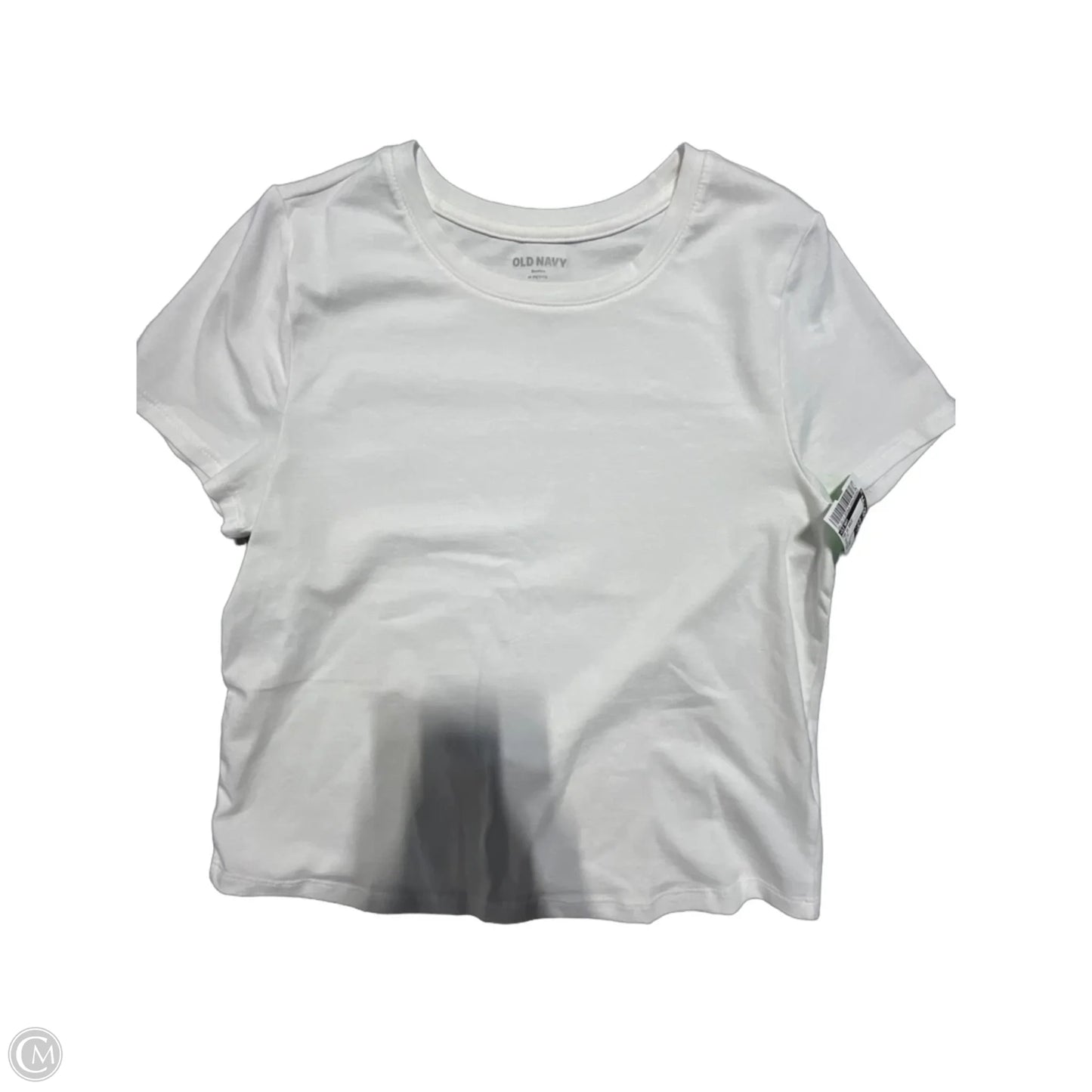 Top Short Sleeve Basic By Old Navy In White, Size: Mp