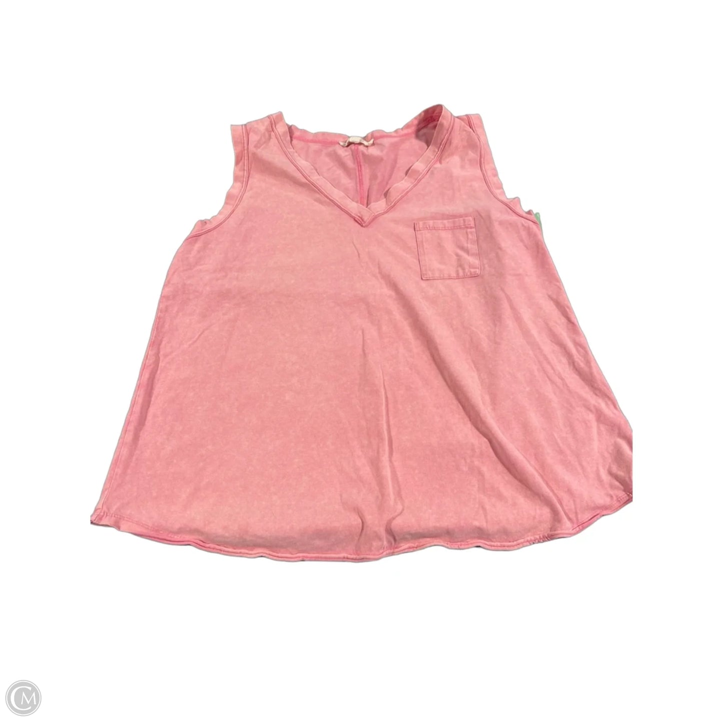 Tank Top By Doe & Rae In Pink, Size: M