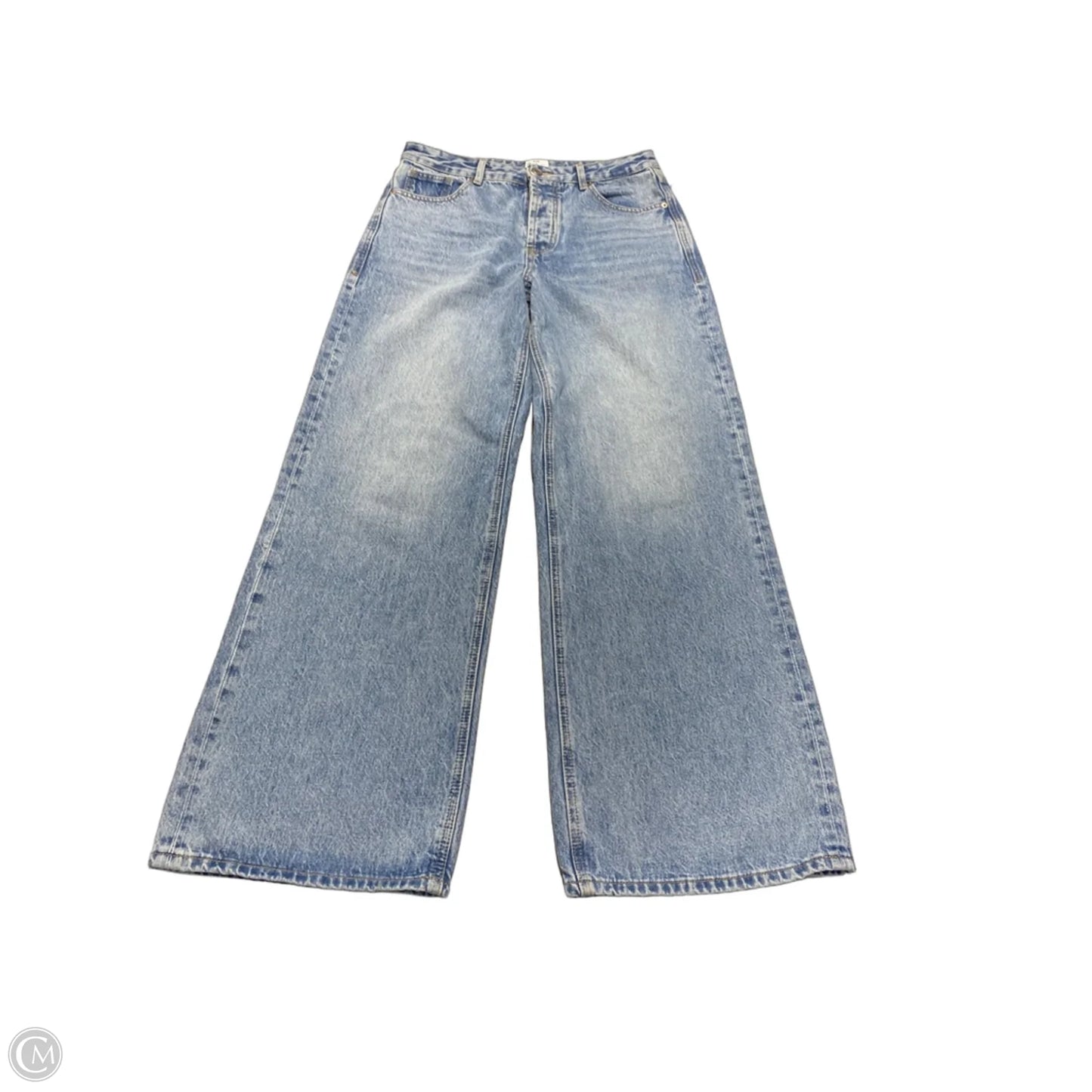 Jeans Wide Leg By Cmc In Blue Denim, Size: 4