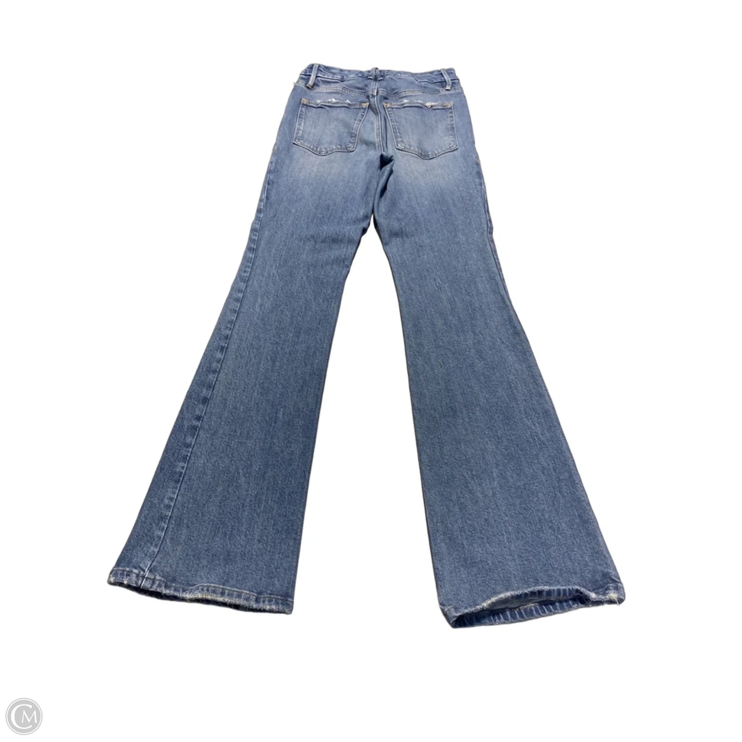 Jeans Boot Cut By Good American In Blue Denim, Size: 2