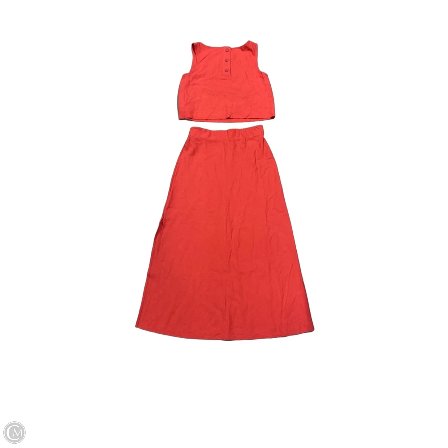Skirt Set 2pc By Gap In Red, Size: S