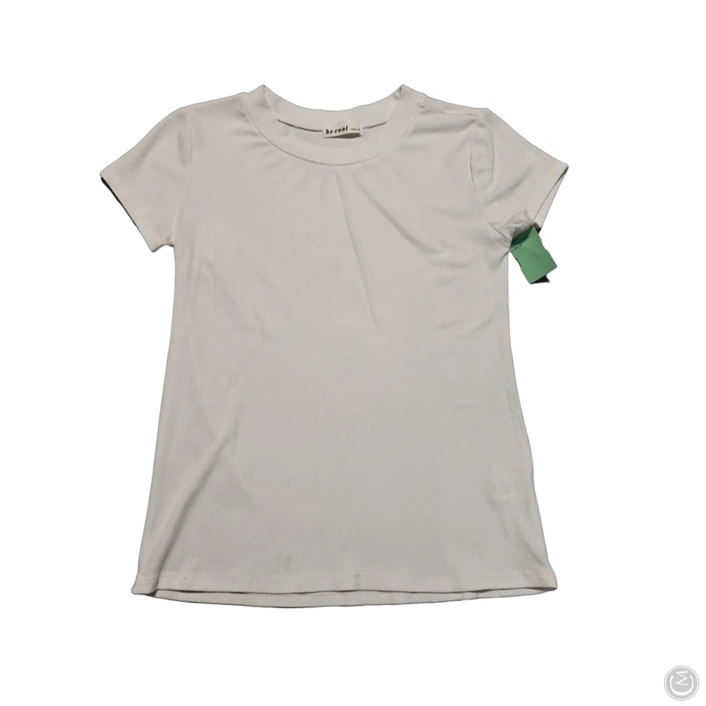 Top Short Sleeve Basic By Be Cool In White, Size: S
