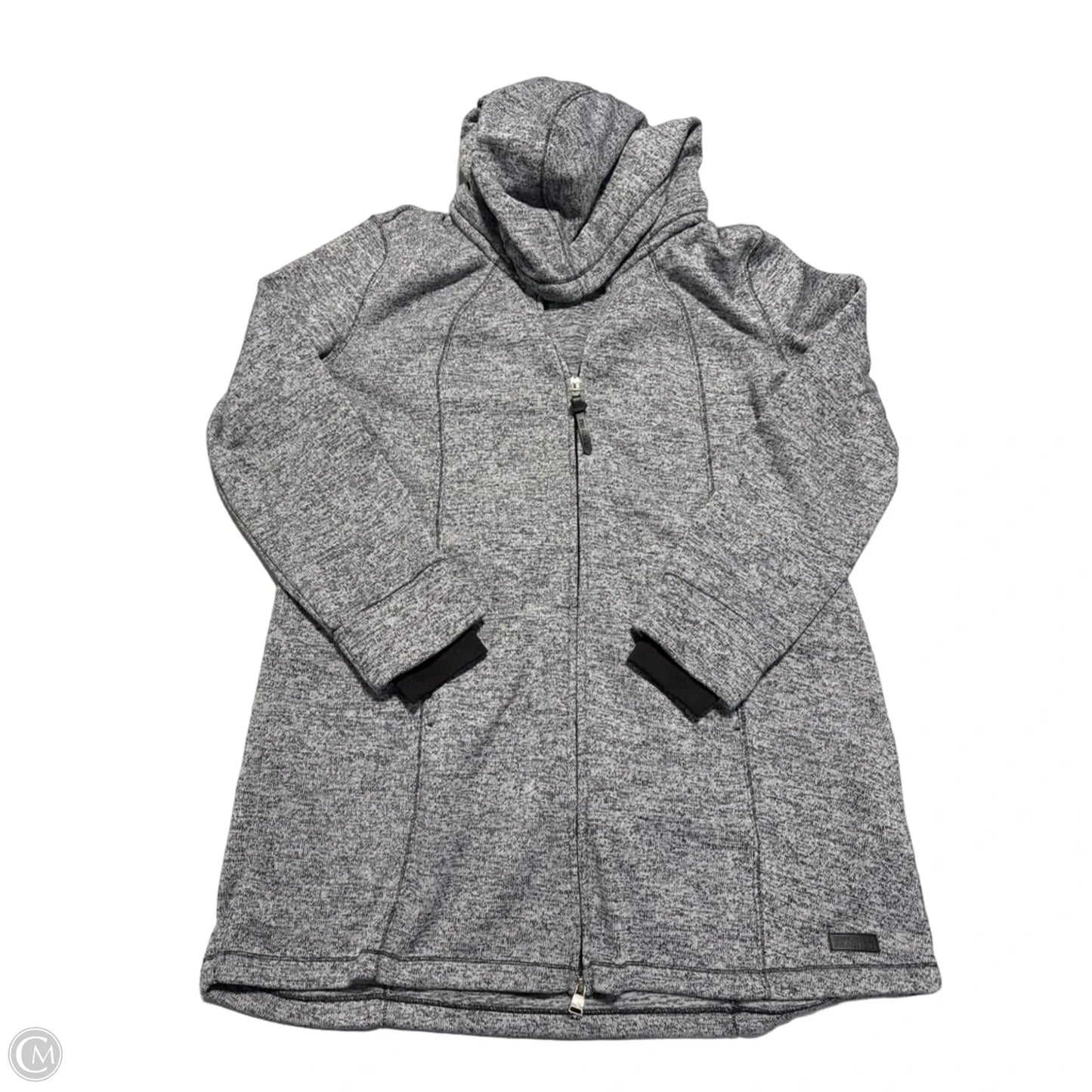 Jacket Fleece By Kenneth Cole Reaction In Grey, Size: Xxl