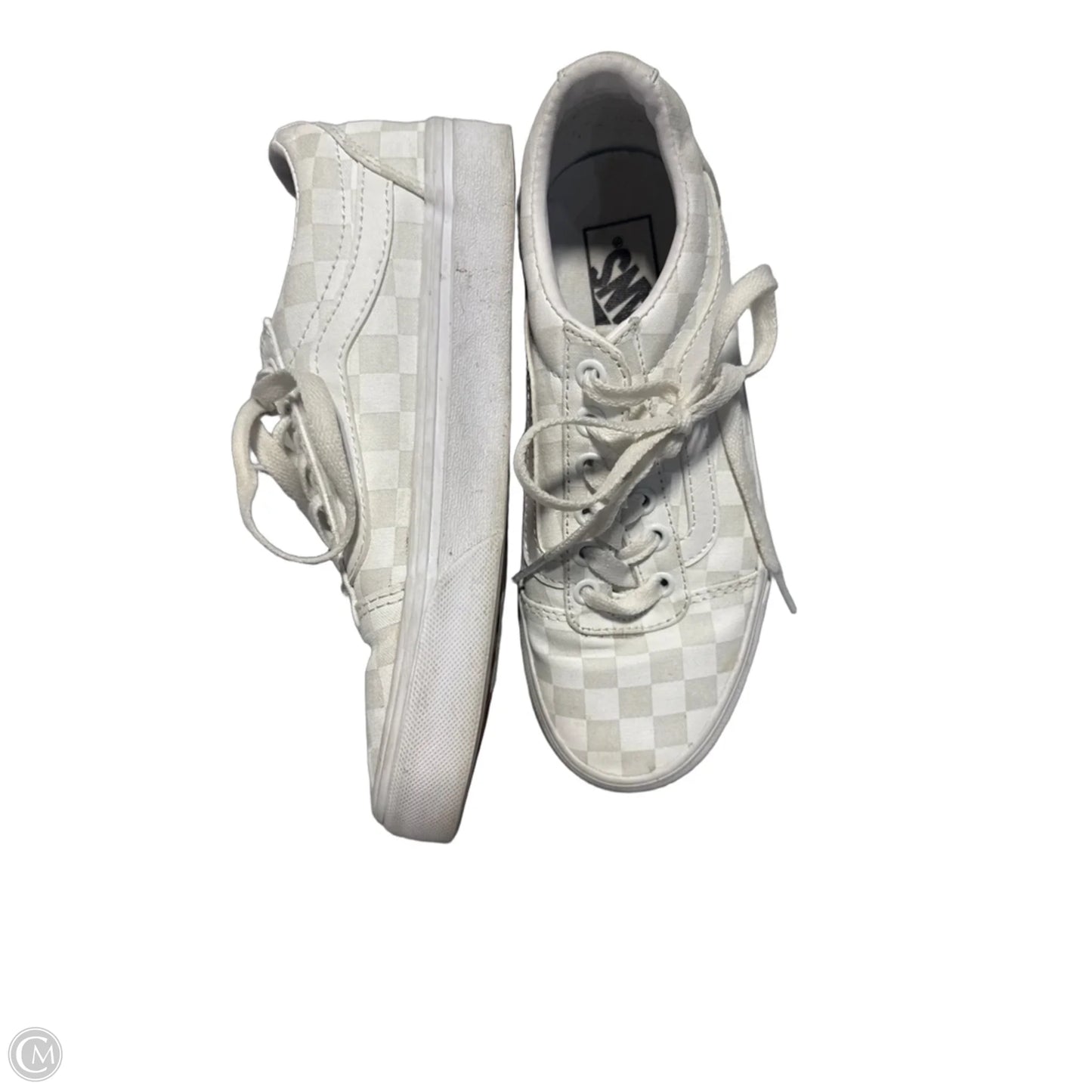 Shoes Sneakers By Vans In White, Size: 6