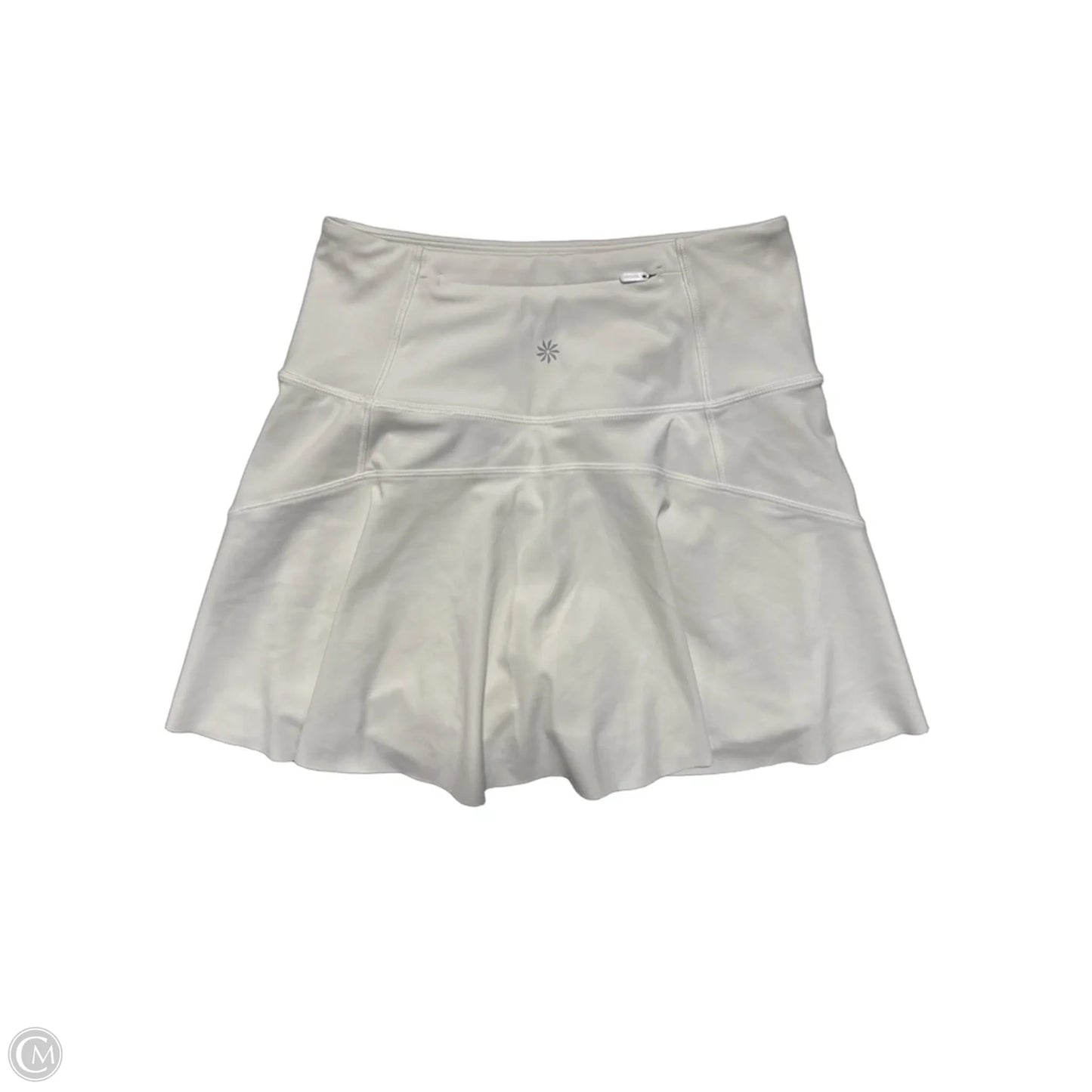 Athletic Skort By Athleta In White, Size: Xxs