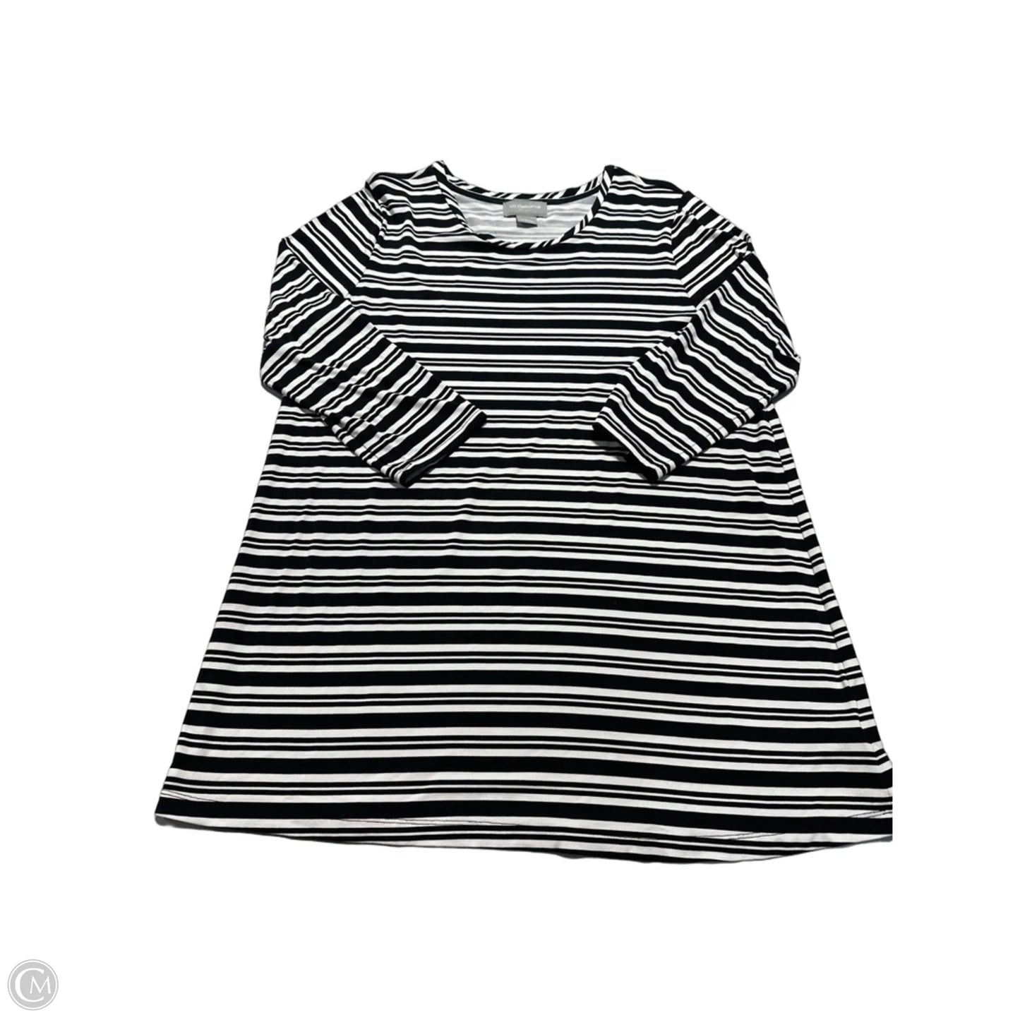 Top Long Sleeve By Liz Claiborne In Striped Pattern, Size: L