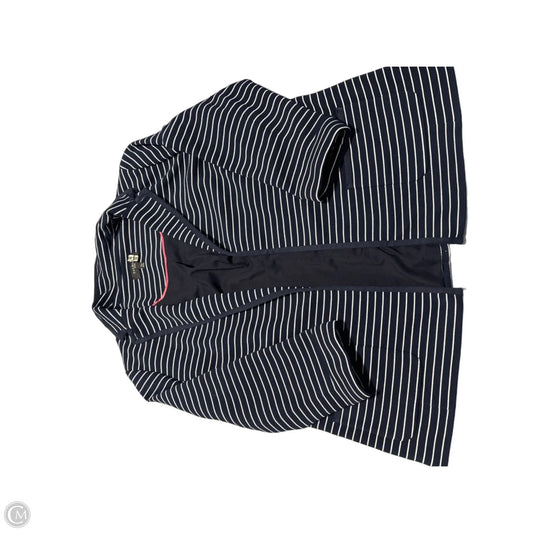 Blazer By Talbots In Blue & White, Size: Xlp