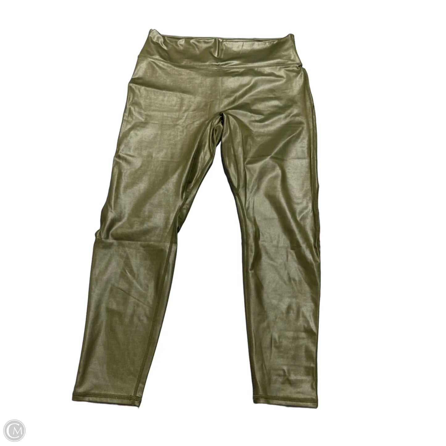 Athletic Leggings By Fabletics In Green, Size: Xl