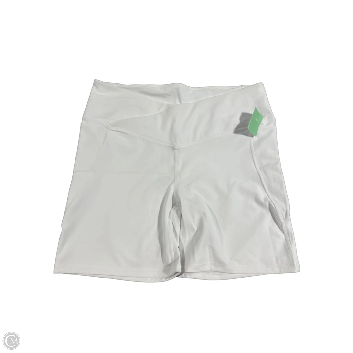 Athletic Shorts By Fabletics In White, Size: Xl