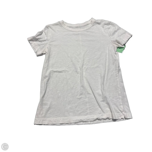 Top Short Sleeve Basic By Loft In White, Size: Xs