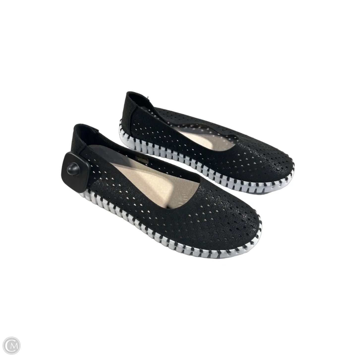 Shoes Flats By Cmc In Black, Size: 9.5