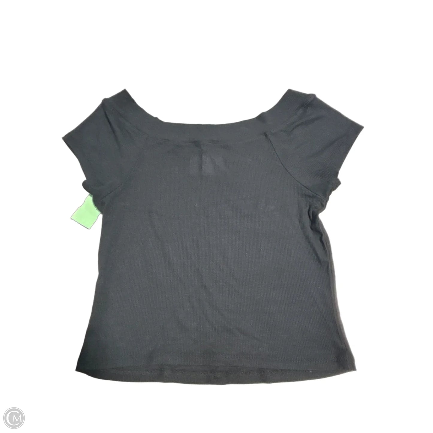 Top Short Sleeve By Better Together In Black, Size: L